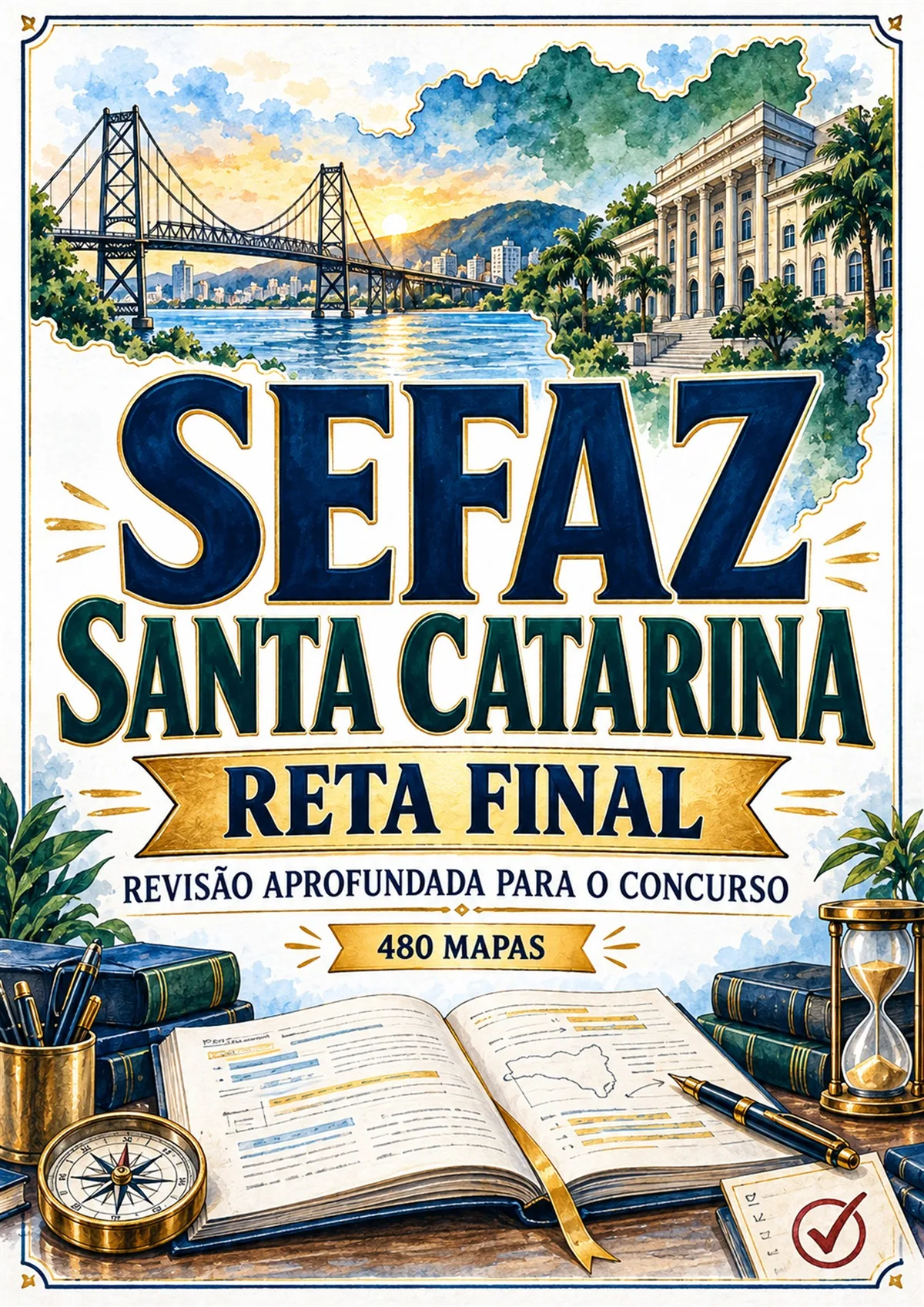 Capa da coleção SEFAZ Santa Catarina